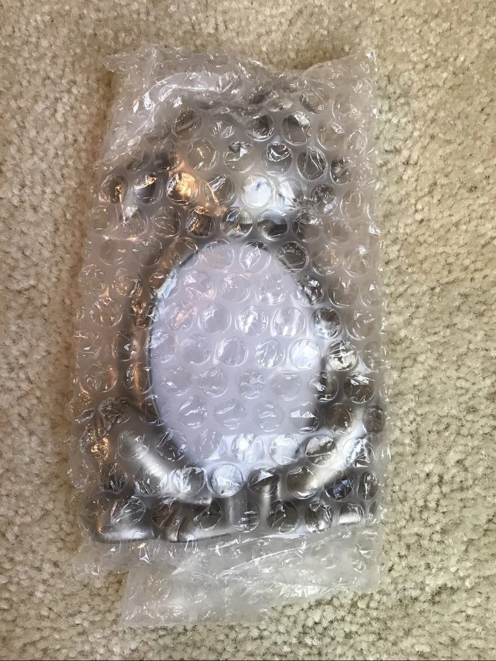 NWOT Dog Frame, Silver-toned, Metal 6” x 4”